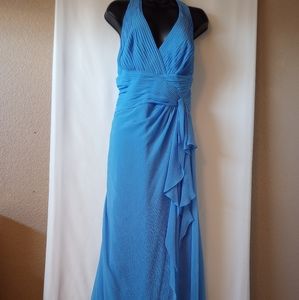 David's Bridal Bridesmaid Halter Dress
